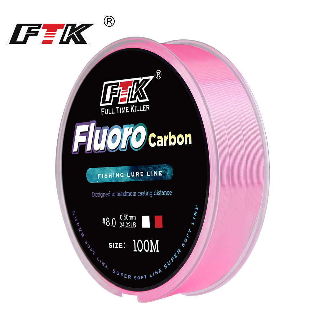 Fluorocarbon Line - FTK 100m 4.13-34.32LB Filo da Pesca