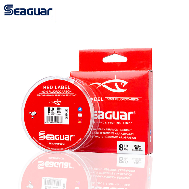 Fluorocarbon Line - SEAGUAR Red Label 160M/183M 100% Giapponese