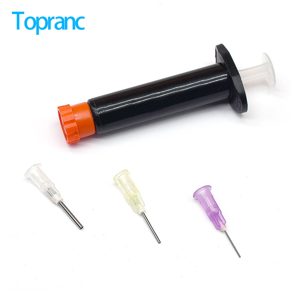 Fishing Line Dispenser - 2 Set di Siringhe Nere per
