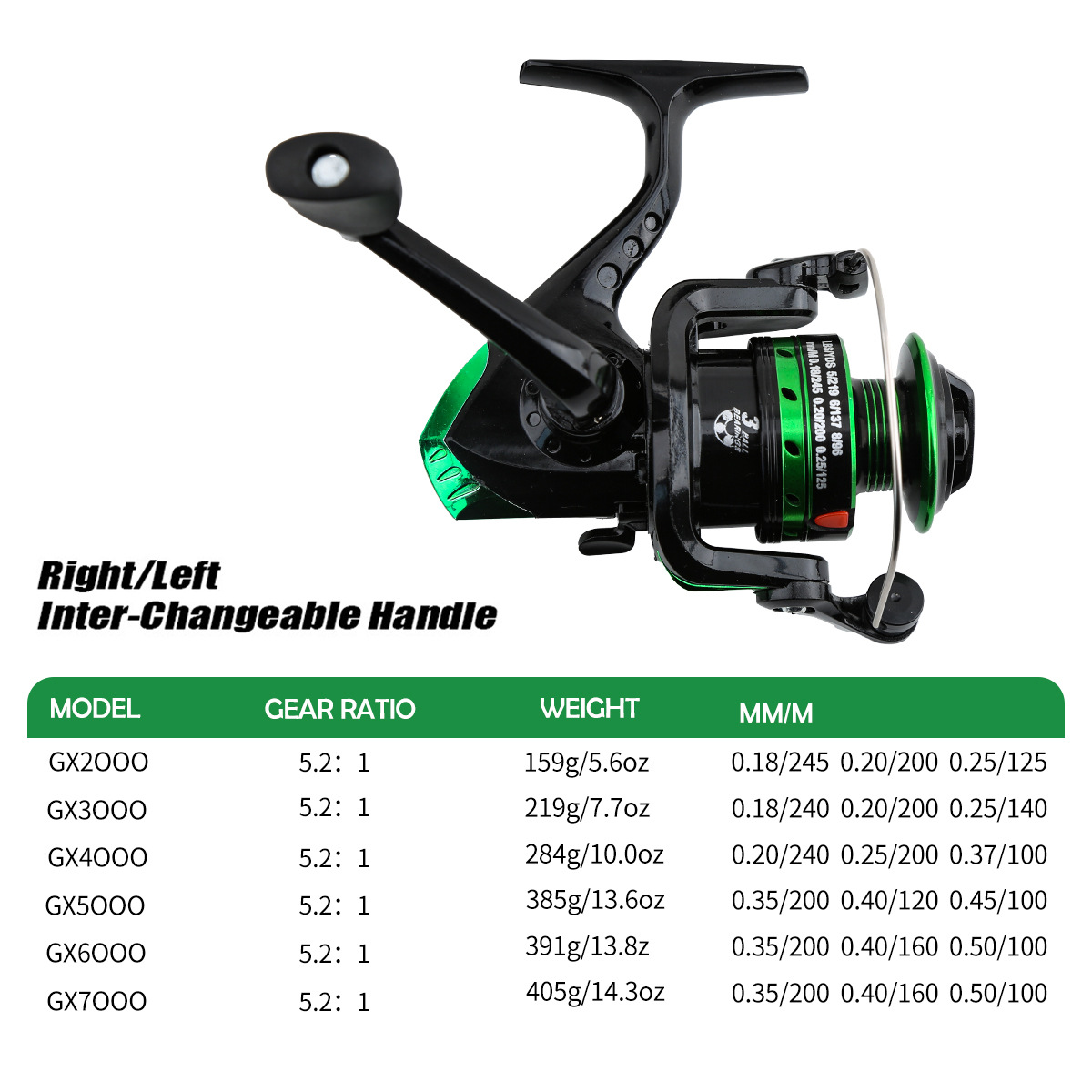 Ice Fishing Line - Mulinello da Pesca in Metallo con
