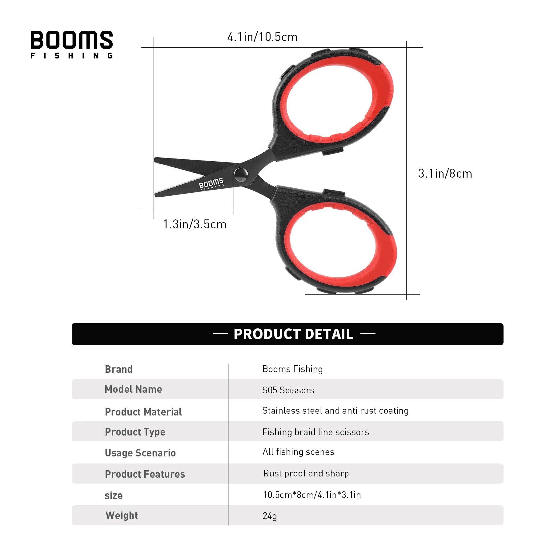 Booms Fishing S05 Braid Wire f - Monofilament Line recensione e prezzo