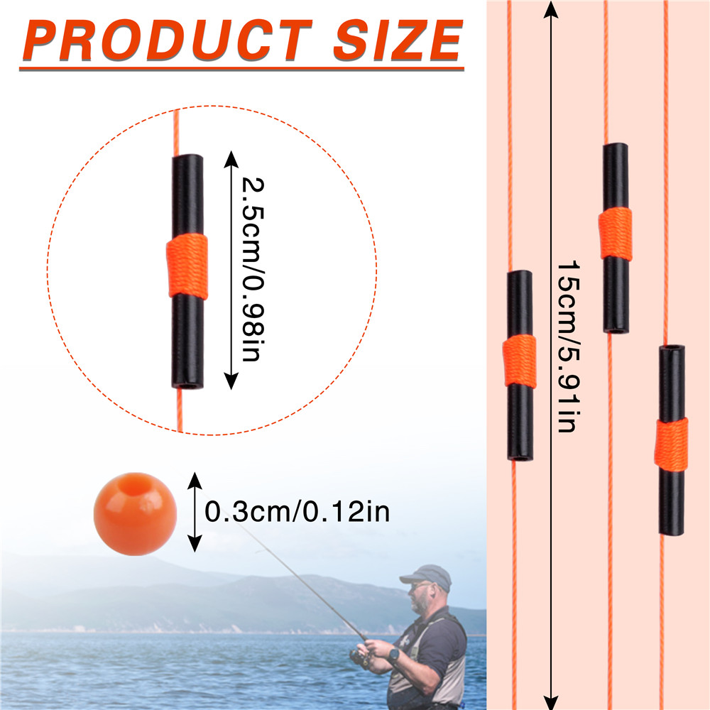 150PCS Bobber Stop Slip Bobber - Monofilament Line recensione e prezzo