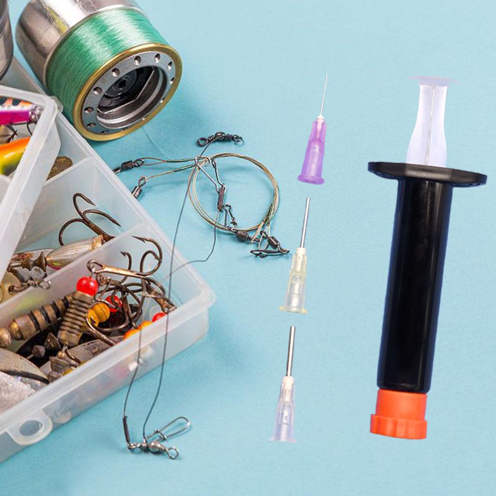 2 Set di Siringhe Nere per Res - Fishing Line Dispenser recensione e prezzo