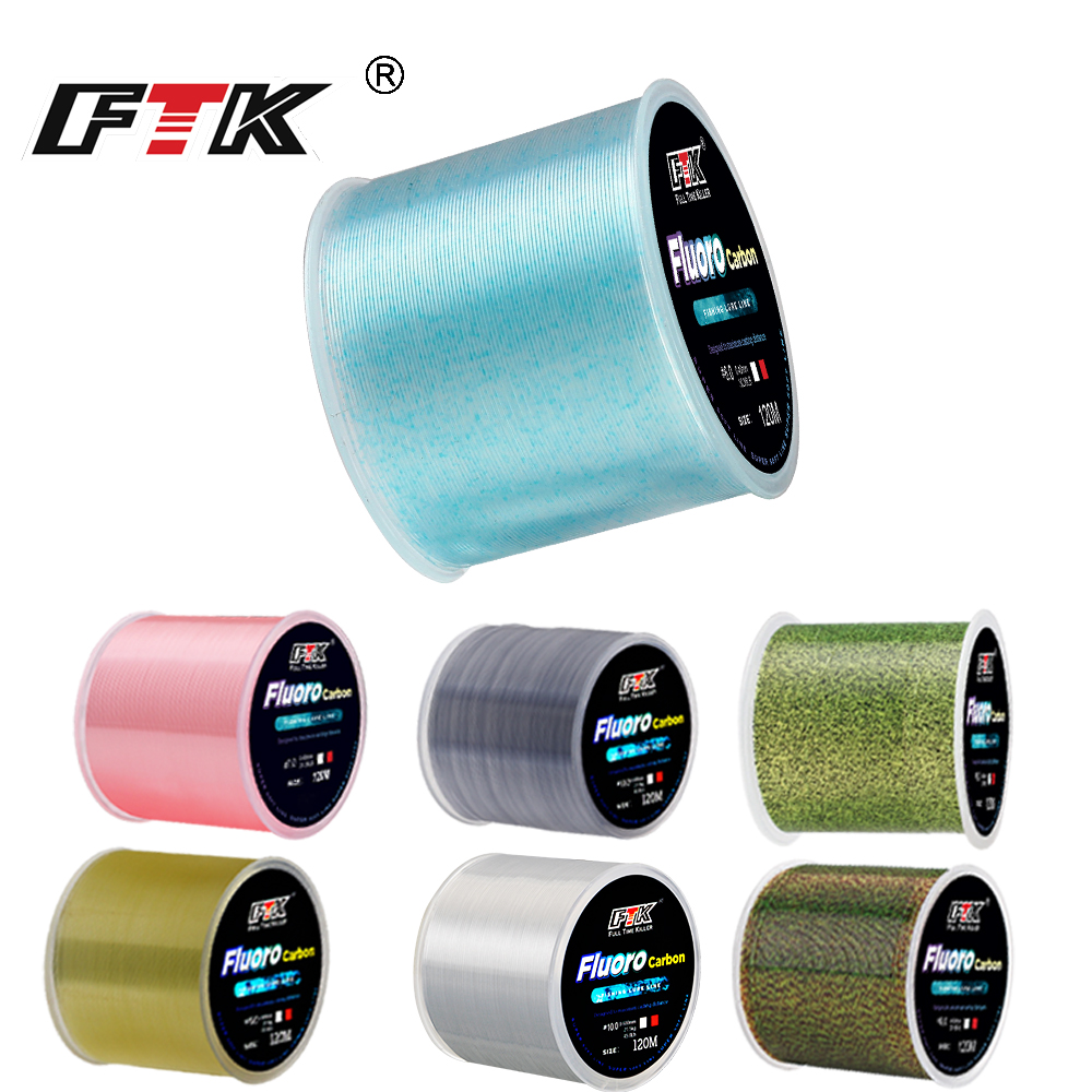 FTK 120m Lenza da pesca invisi - Fluorocarbon Line recensione e prezzo