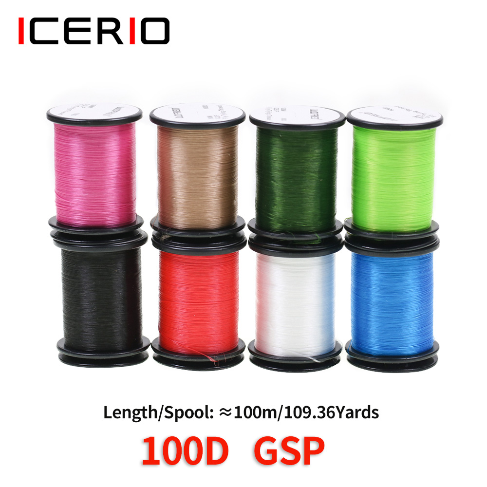 ICERIO 2PCS 100D GSP Fly Tying - Ice Fishing Line recensione e prezzo