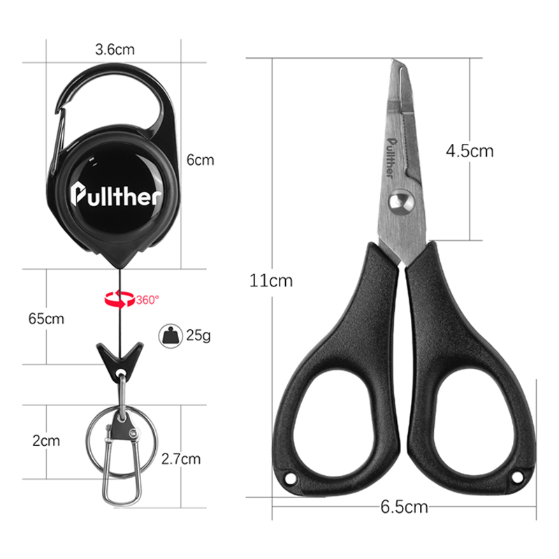 Pullther treccia linea forbici - Fishing Line Box recensione e prezzo