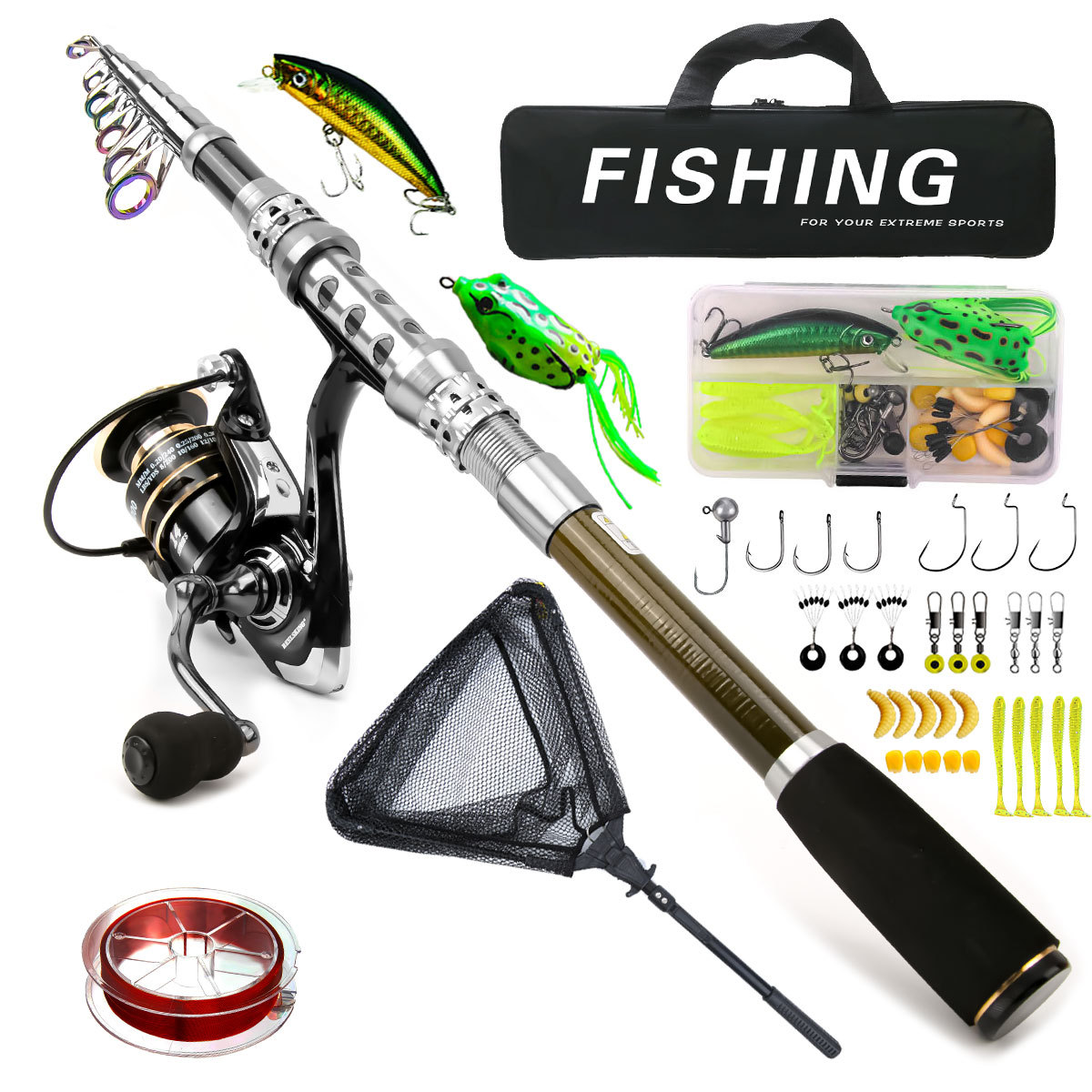 Set di ruote per canna da pesc - Freshwater Line recensione e prezzo
