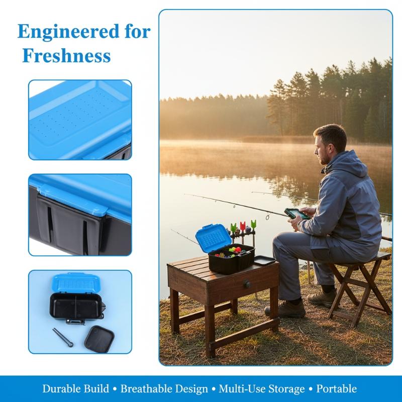 Scatola Portatile per Esche da - Fishing Line Box recensione e prezzo