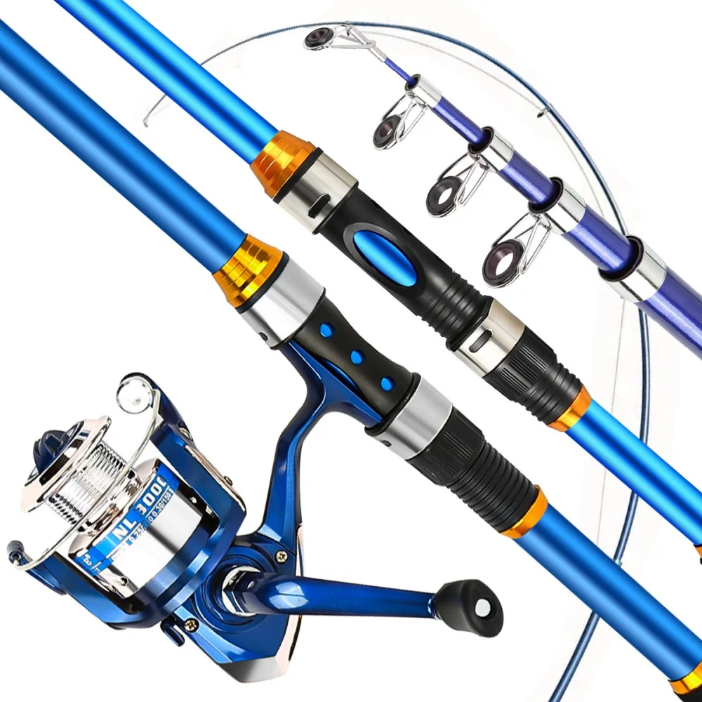 Set di canne da pesca telescop - Fishing Line Spooler recensione e prezzo