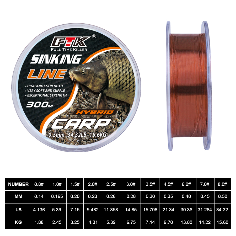 FTK Lenza da pesca con rivesti - Fluorocarbon Line recensione e prezzo